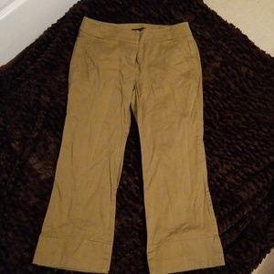 NY & Company tan dress capris